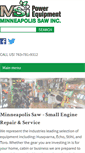 Mobile Screenshot of minneapolissaw.com